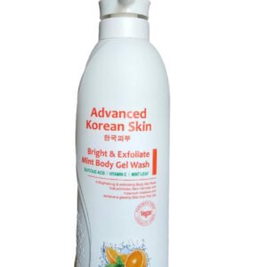 ADVANCED KOREAN - Bright and Exfoliate Mint Body Gel Wash