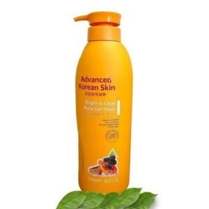 ADVANCED KOREAN SKIN - Bright and Clear Body Gel Wash (Papaya and Mulberry)