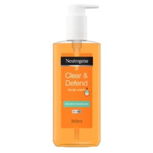 NEUTROGENA Clear and defend facial face wash