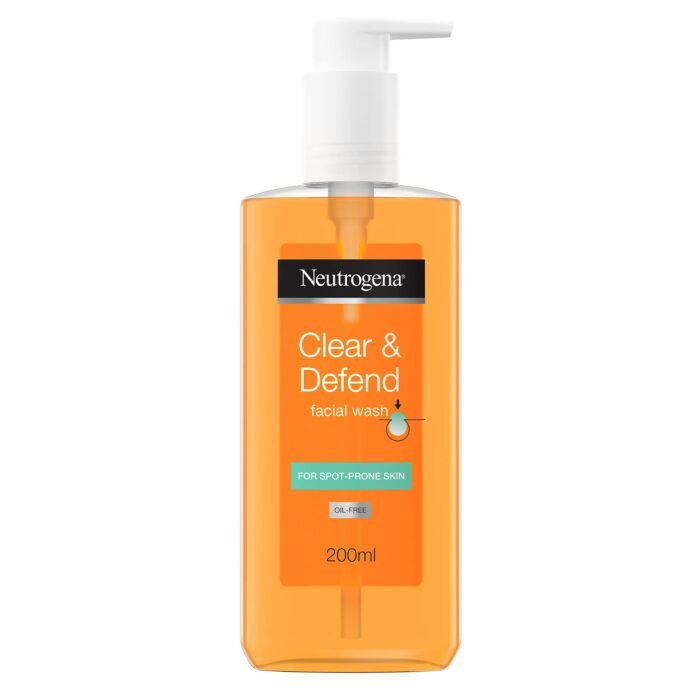 NEUTROGENA Clear and defend facial face wash