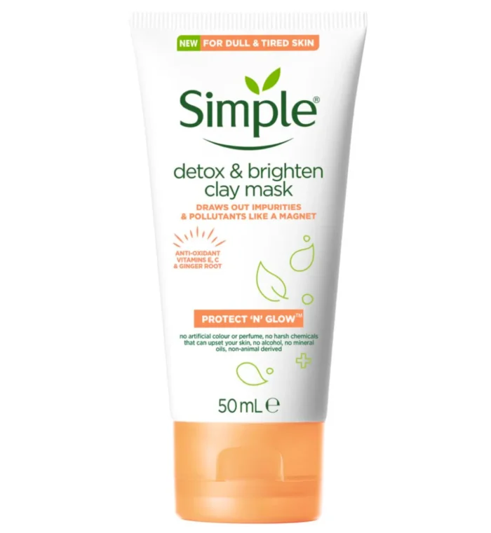 SIMPLE - Detox and Brighten Clay Mask